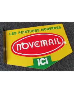 Novemail Yellow emaille bord