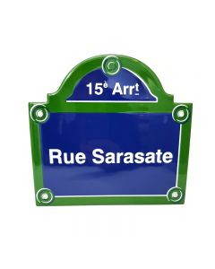 Straatnaambord van Parijs