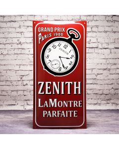 Emaille wandreclame Zenith