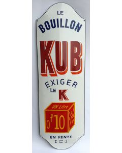 Le Bouillon Kub Exiger GROOT emaille bord