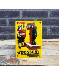 Rookt Rossem nostalgisch emaille