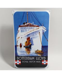 Emaille reclamebord Rotterdam Lloyd