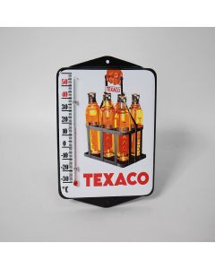 Texaco emaille thermometer