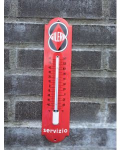 Thermometer Gilara Servizio 6,5x30cm Emaille