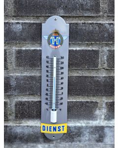 Thermometer Horex Dienst 6,5x30cm Emaille