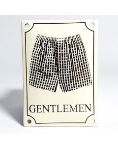 Gentleman boxershort toiletbord