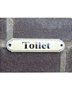 Naamplaat Toilet Klassiek