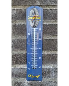 Emaille thermometer Goodyear racing tires