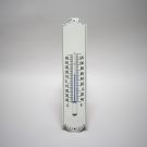 Thermometer Crème/Zwart met decoratie