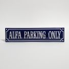 Alfa parking only
