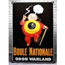 Emaille bord Boule Nationale