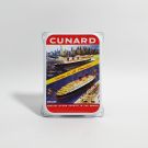 Cunard fastest nostalgisch emaille