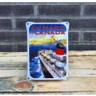 Cunard Canada nostalgisch emaille