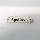 Deurbordje Apotheek