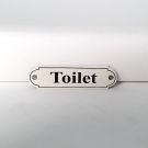 Deurbordje Toilet Klassiek Times