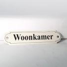 Naamplaatje Woonkamer