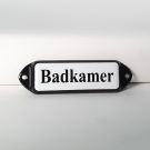 Naamplaatje Badkamer 