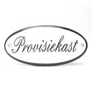 Naambord Provisiekast