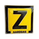 Zinkerbord Aardgas