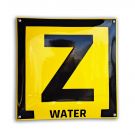 Zinkerbord waterleiding