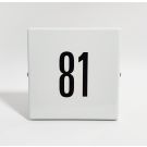 Huisnummer Quadra
