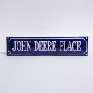 John Deere place Blauw