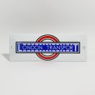 London transport wit emaille bord