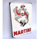 Martini Jockey emaille bord