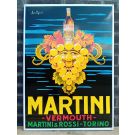 emaille bord Martini - vermouth & rossi - torino