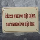 Ieder praat over mijn...