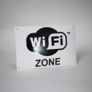 Wifi Zone 30x20 cm