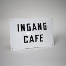 Horeca bord Ingang Cafe