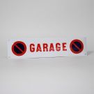 Veiligheids bord Garage