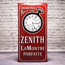 Emaille wandreclame Zenith