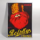 emaille bord Relsky Vodka 1e Kumel