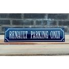 Renault parking only