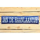 Straatnaambord zonder kader