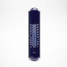 Thermometer Blauw/Wit met decoratie