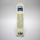 Emaille thermometer Fiat 500