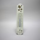 Emaille thermometer Vlinder