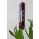 Thermometer Bordeaux/Crème met decoratie