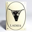 Ladies string toiletbord