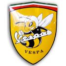 Vespa schild Uitgesneden