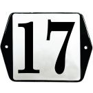 Huisnummer vlak met oren - 17
