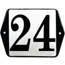 Huisnummer vlak met oren - 24