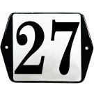 Huisnummer vlak met oren - 27
