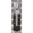 Thermometer deco zwart