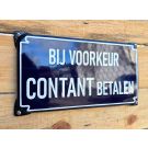 Bij voorkeur contact betalen
