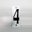 Huisnummer studentenwoning 4