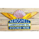 Aeroshell lubricating oil reclamebord